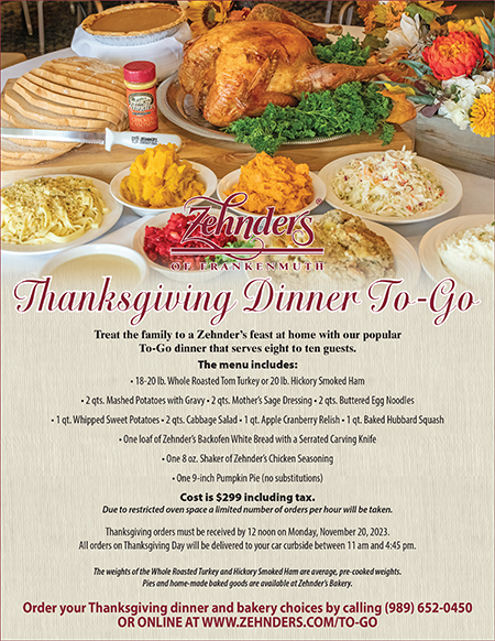 Thanksgiving To-Go Dinner